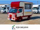 キャリイ 移動販売車 キッチンカー 2面販売窓